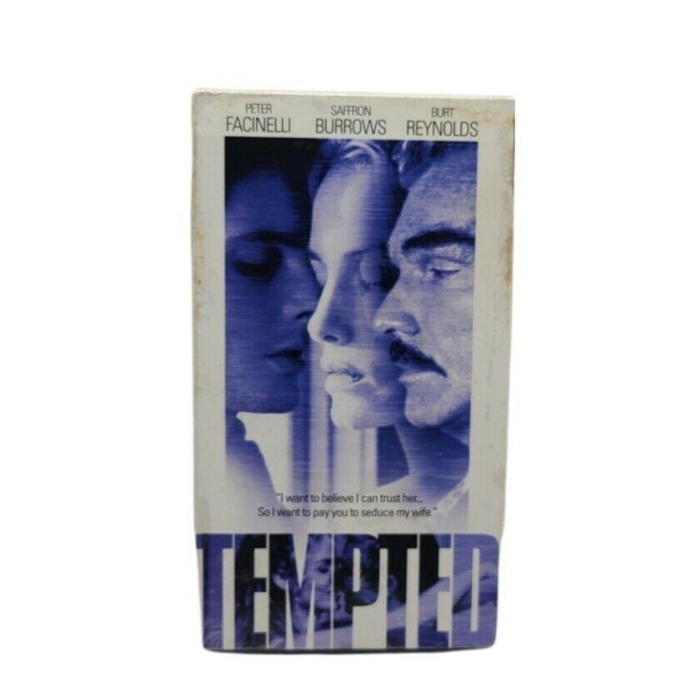 Tempted Promo/Screener 2001 Thriller VHS Sealed Burt Reynolds Saffron Burrows